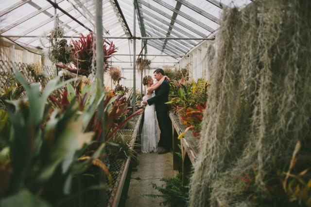 Boho-Batik California Greenhouse Wedding: Melissa + Adam