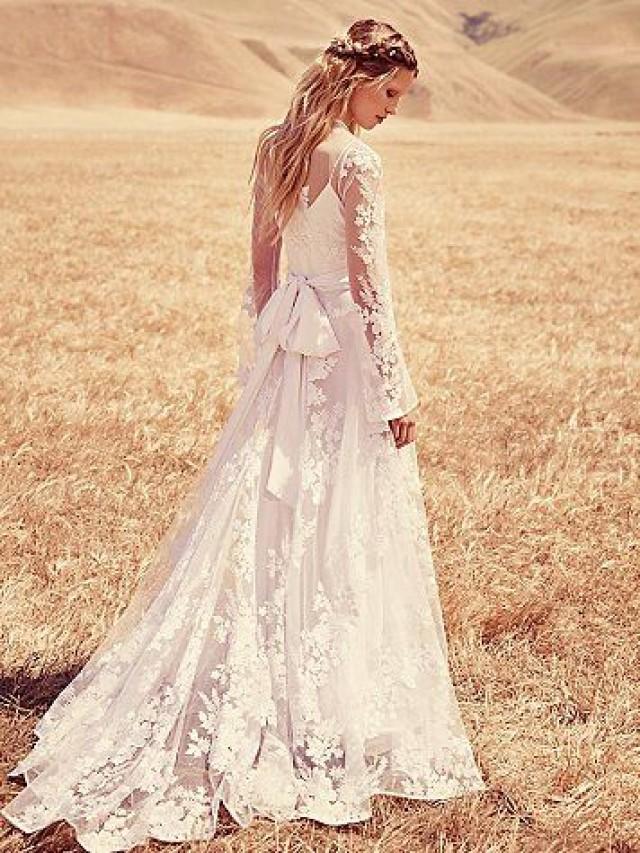 wedding photo - 10 NEW Drop Dead Gorgeous Boho Wedding Dresses From Free People