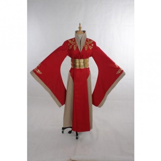 wedding photo - alicestyless.com Game Of Thrones Queen Cersei Lannister Red Luxury Dress Cosplay Costumes