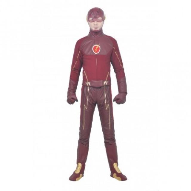 wedding photo - alicestyless.com The Flash Hero Barry Allen Red Battleframe Cosplay Costumes