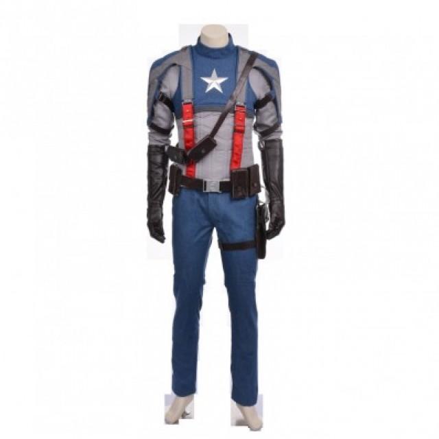 wedding photo - Captain America 1 Steve Rogers Cosplay Costumes from alicestyless.com