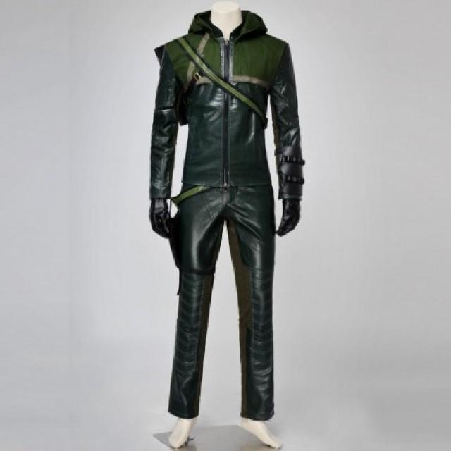 wedding photo - Green Arrow Season 1 Oliver Queen Cosplay Costumes from alicestyless.com