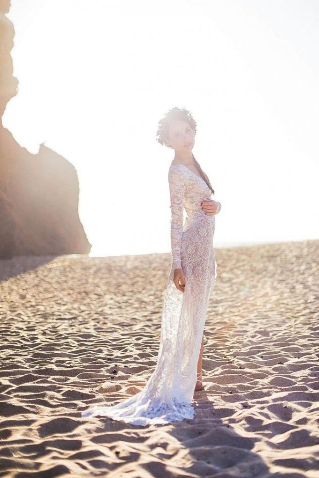 wedding photo - Handmade Boho Bridal Gowns For Your Beach Wedding