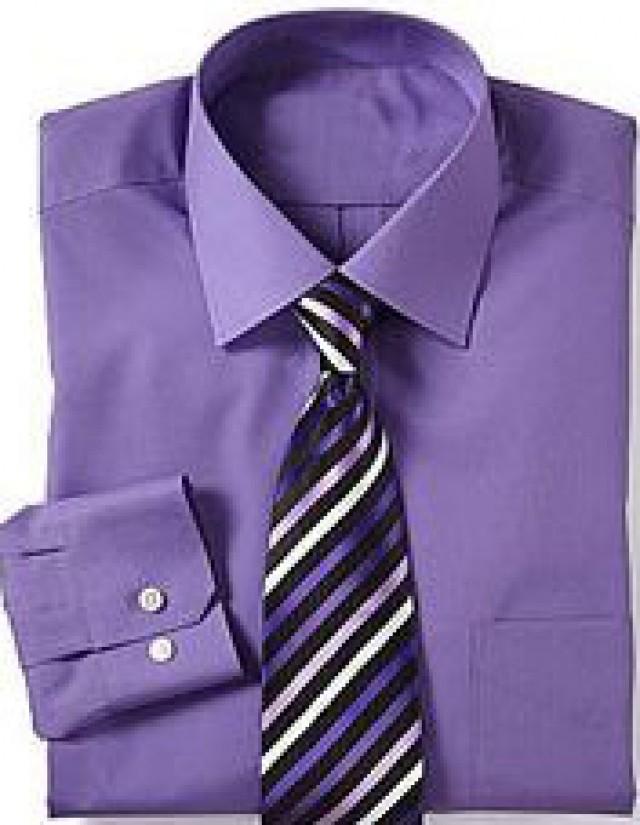 wedding photo - Design Your Own Purple Dress Shirts Among Lot Of Style Details