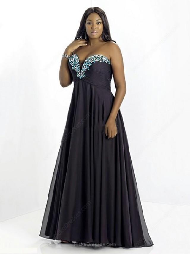 wedding photo - Plus Size Prom Dresses Canada 