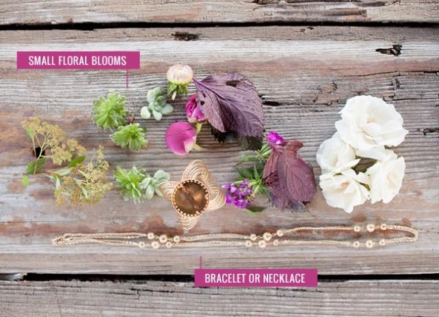 wedding photo - Beautiful DIY Flower Bracelets For Bridesmaids