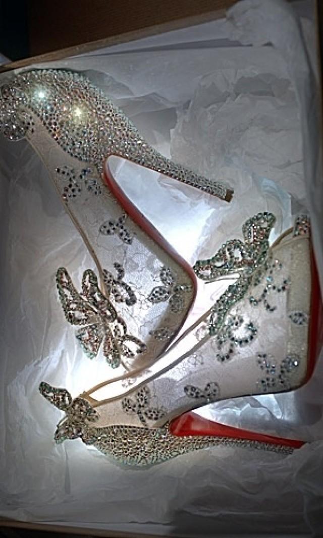 wedding photo - Christian Louboutin Releases Disney’s Cinderella-inspired Shoes!