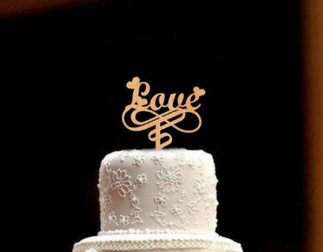wedding photo - LOVE Wedding Cake Topper Rustic Wedding Cake Topper Wood Wedding Cake Topper Valentine Day Valentine gifts