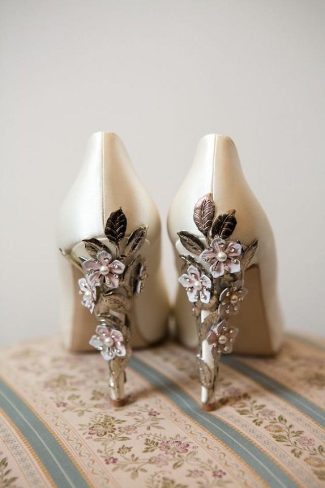 wedding photo - 100 Pretty Wedding Shoes From Pinterest