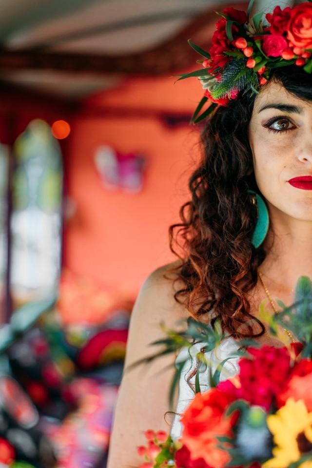 Colourful Gypsy Chic Bridal Shoot 