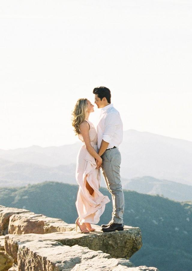 A Mountaintop Engagement With Views For Days