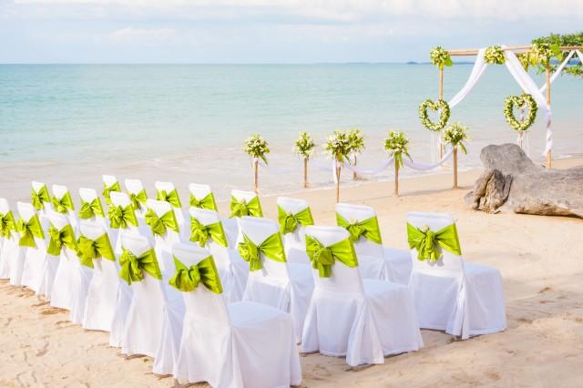 wedding photo - Beach Wedding Decor