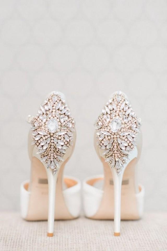 wedding photo - 100 Pretty Wedding Shoes From Pinterest