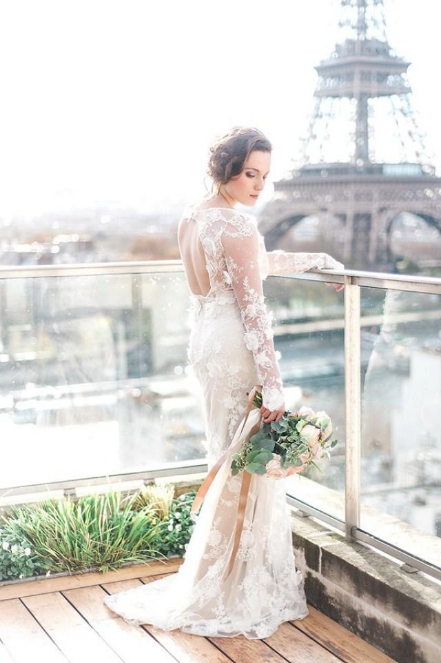 Elegant Shangri La Paris Wedding Inspiration French Wedding Style Weddbook