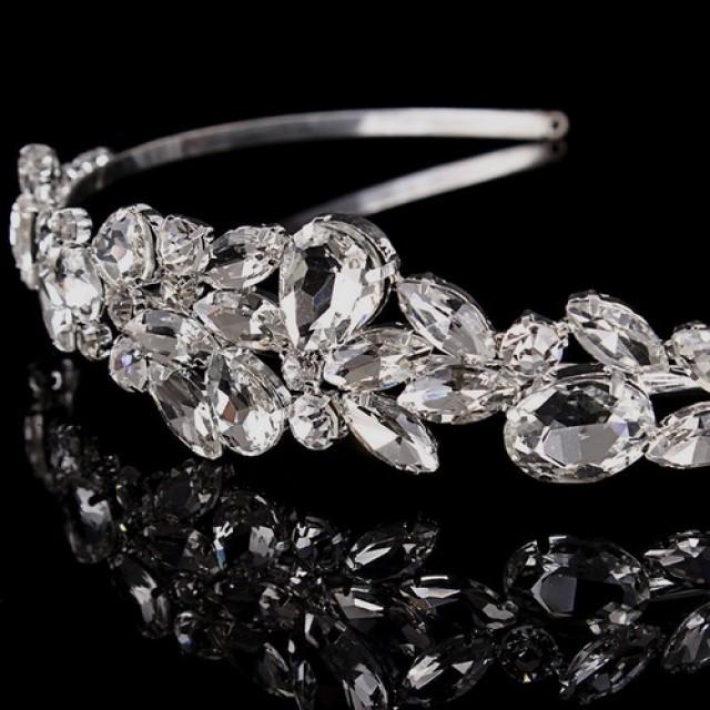 wedding photo - Shop Crystal Bridal Headband Tiara Wholesale Cheap Handmade Wedding Headpieces [HB1029] $12.99 - Tyale Jewelry