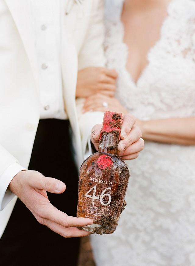 Burying The Bourbon A Wedding Tradition Weddbook