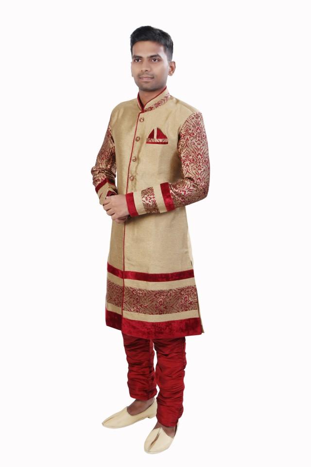 wedding photo - Wedding Wear Sherwani For Indian Groom