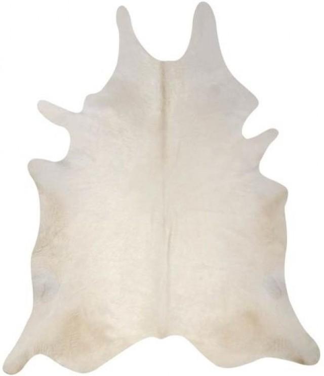 wedding photo - Natural Off White Cowhide Rug Cow Skin 