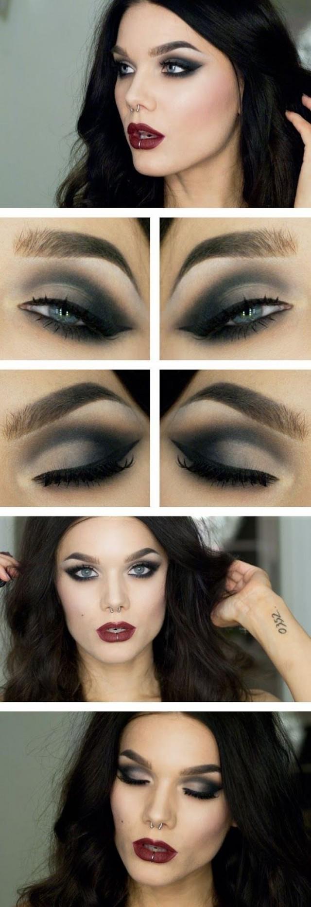 Best Sex Smokey Eye Makeup Tutorial #2530396 | Weddbook