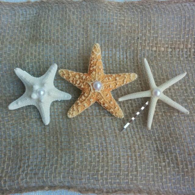 Starfish Hair Clips Starfish Hair Pins Starfish Hair Accessories