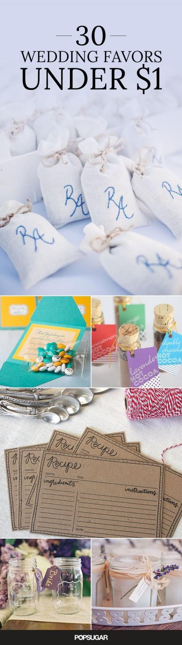 30 Wedding Favors You Won't Believe Cost Under $1
