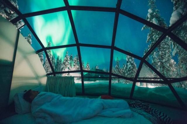 Stay In This Amazing Glass Igloo And Watch The Northern Lights From Bed