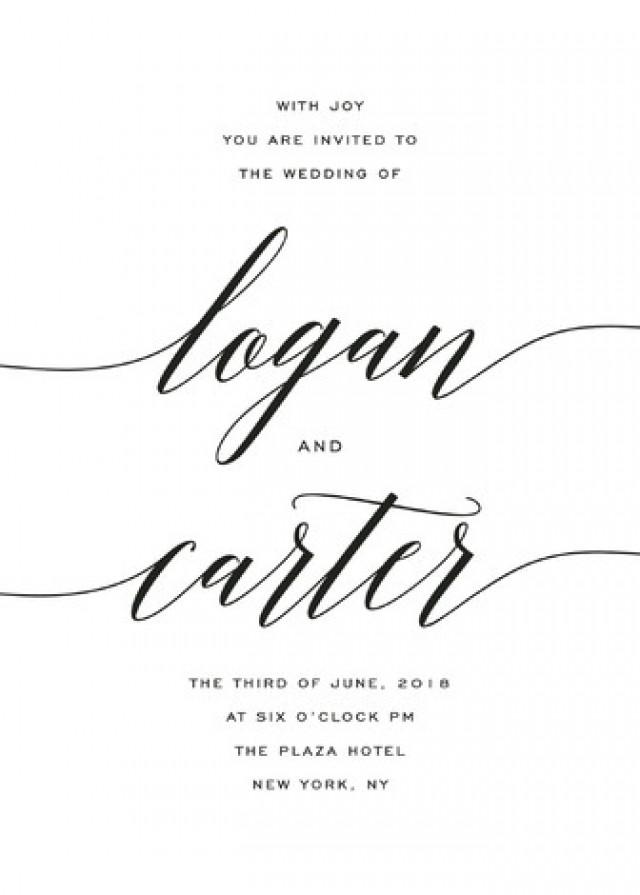Someone Like You - Customizable Wedding Invitations by Design Lotus.