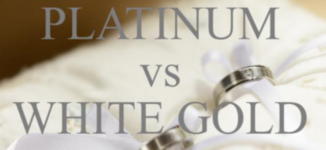 wedding photo - Which is Better; Platinum or White Gold??