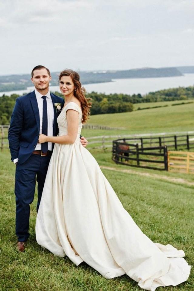 wedding photo - Stunningly Thoughtful Lauxmont Farms Wedding In Pennsylvania