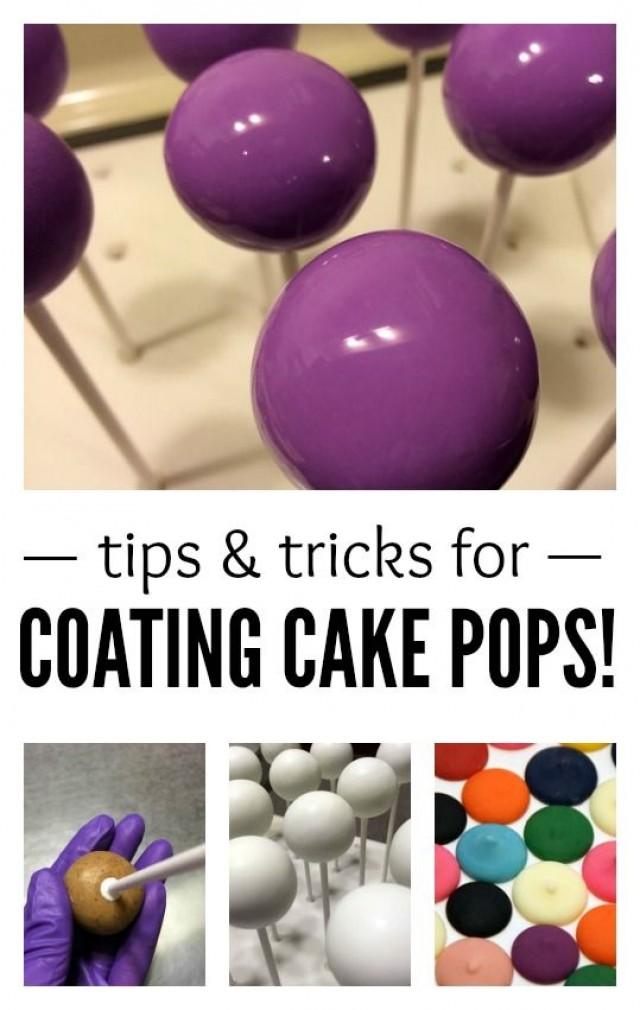 Tips And Tricks For Coating Cake Pops!