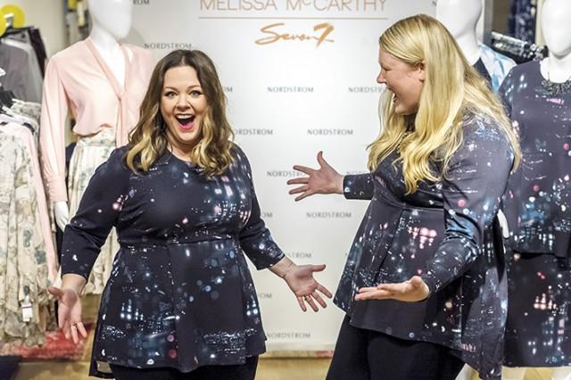 Melissa McCarthy at Nordstrom Seattle 