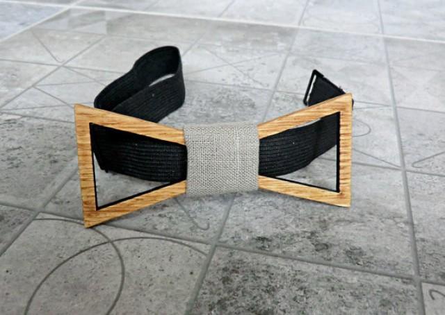 wedding photo - Wood Bow Tie Men Bow Tie Groomsmen gift Valentines gifts for him Wedding Gifts Mens Wooden Bow Tie Groom gift Boyfriend gift fathers day