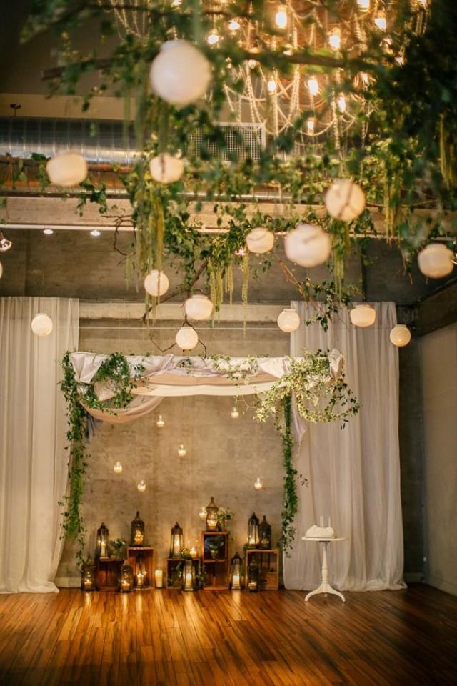 wedding photo - 10 Ways To Use Greenery In Your Wedding Decor And Save Money!