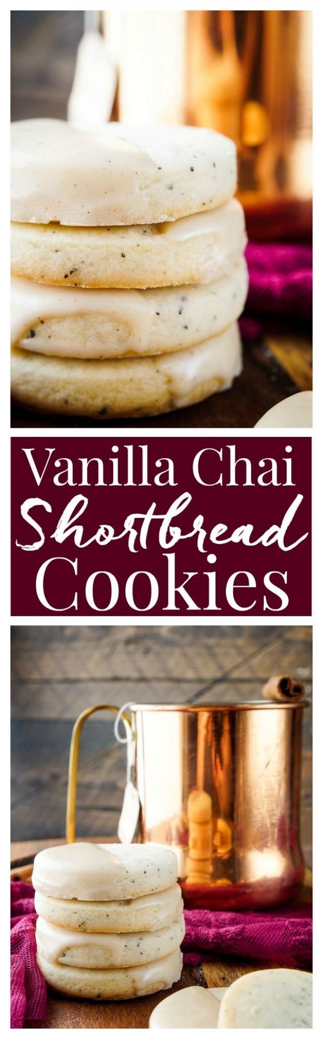 wedding photo - Vanilla Chai Shortbread Cookies