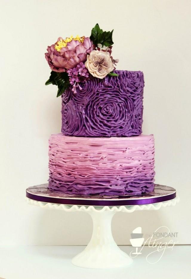 wedding photo - DIY Wedding Cake