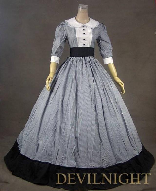 wedding photo - Classic Half Sleeves Victorian Dress