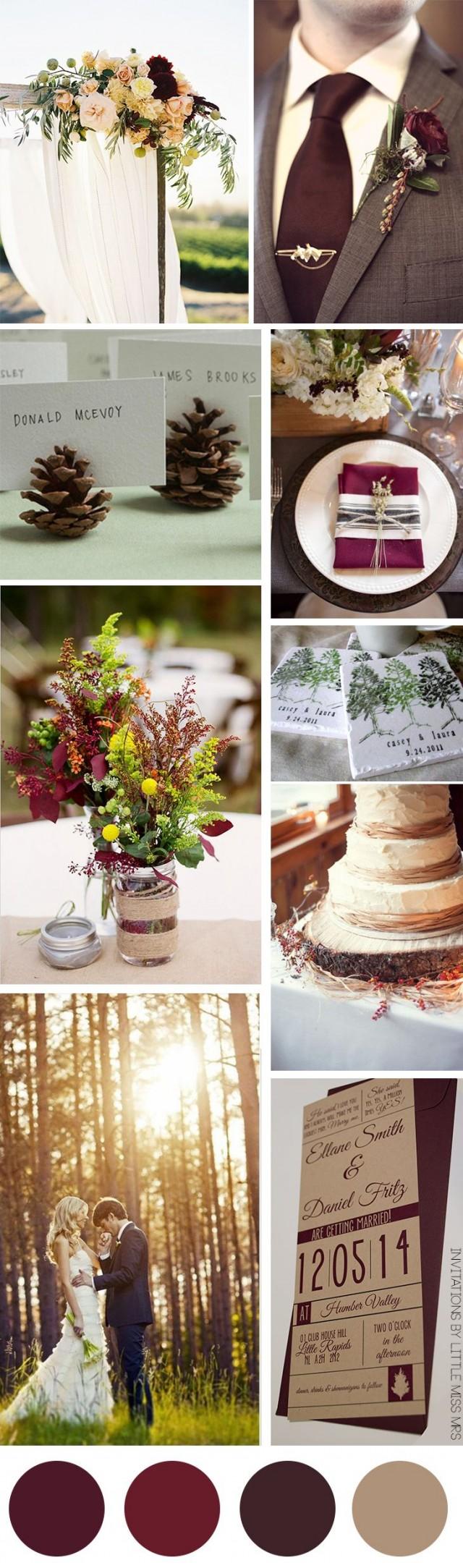 wedding photo - Fall Wedding Inspiration Boards