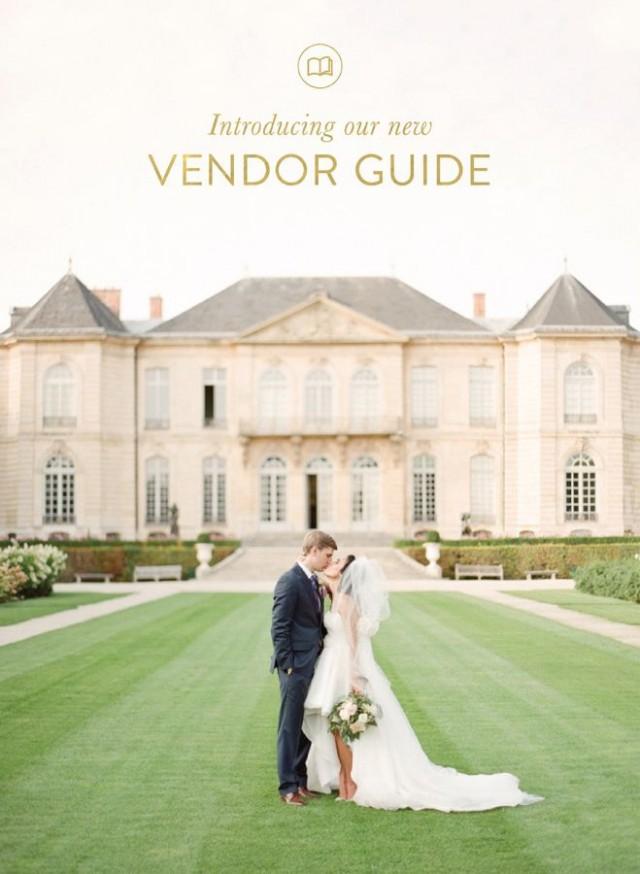 Find Your Wedding Dream Team With Our New Vendor Guide