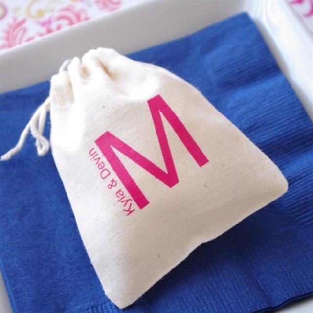 wedding photo - Promotional Muslin Bag
