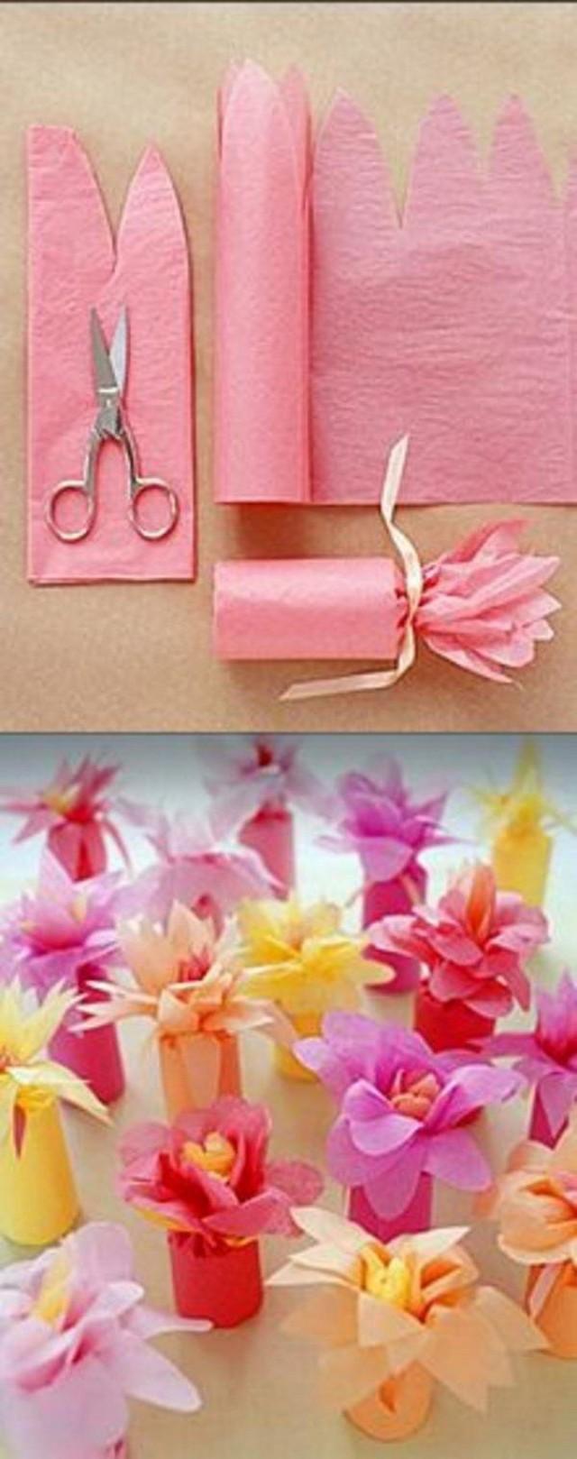 wedding photo - Create These Easy Tissue Paper Crafts And Have Fun With Your Kids