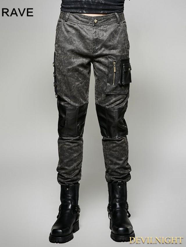 wedding photo - Gothic Old Style Military Style Trouser for Men