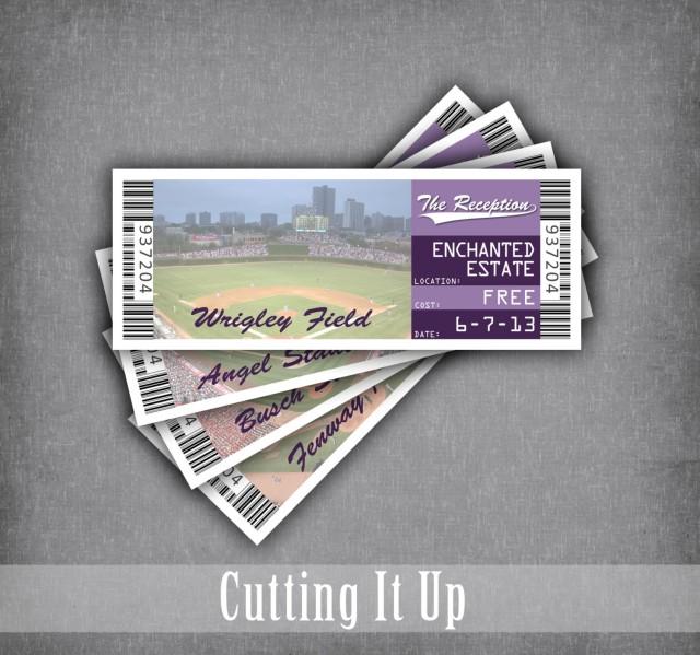 Baseball Wedding Escort Cards, Seating Cards, Baseball Wedding Tickets, Reception, Rehearsal Dinner, Sports Wedding, Birthday, DIY Template
