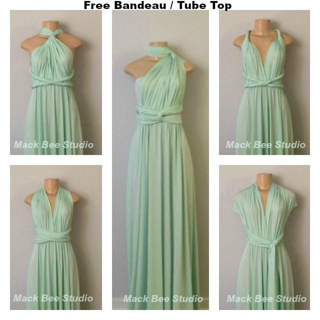 light mint green bridesmaid dresses