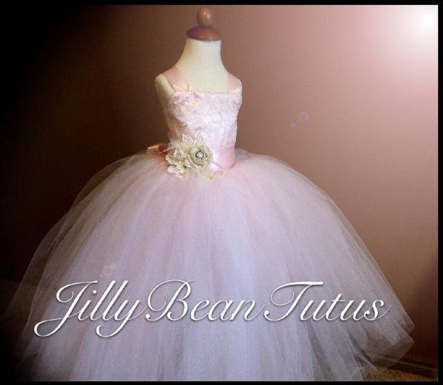 wedding photo - flower girl dress pink or other colors