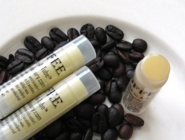 wedding photo - Coffee Lip Balm Gift for Men or Women - Featured on Fine Dining Lovers and Huffington Post San Francisco Made  in USA