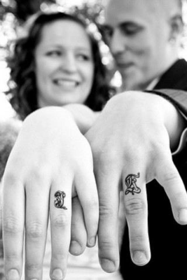 wedding photo - Best Couple Tattoo Designs - Our Top 10 - Ladiestylelife.com
