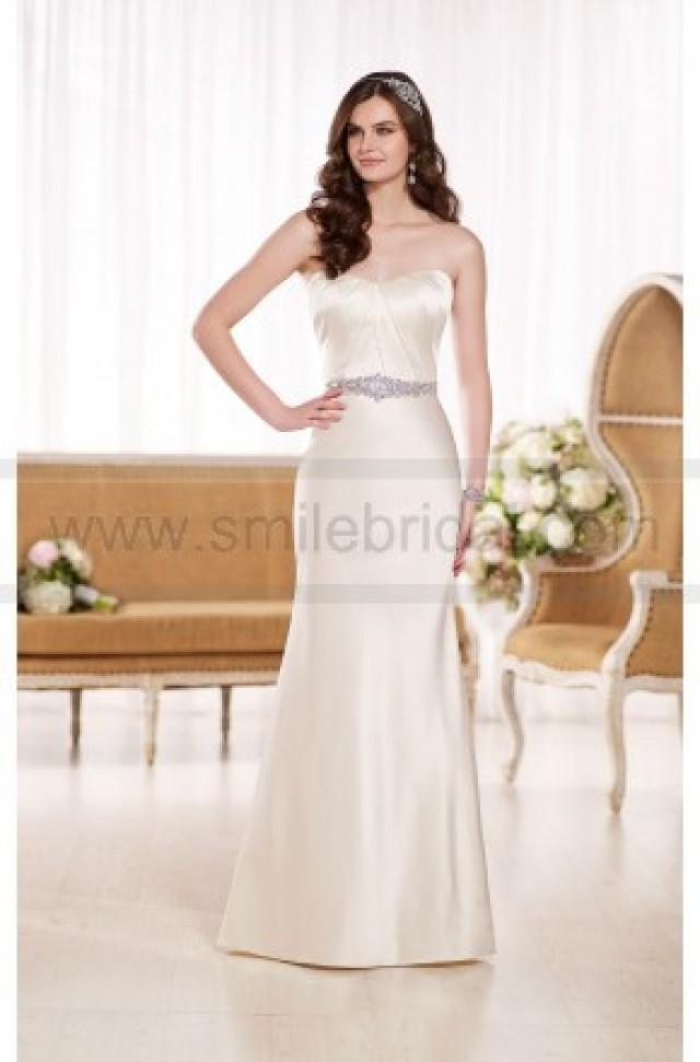 wedding photo - Essense of Australia Modified A-Line Wedding Dress Style D1852