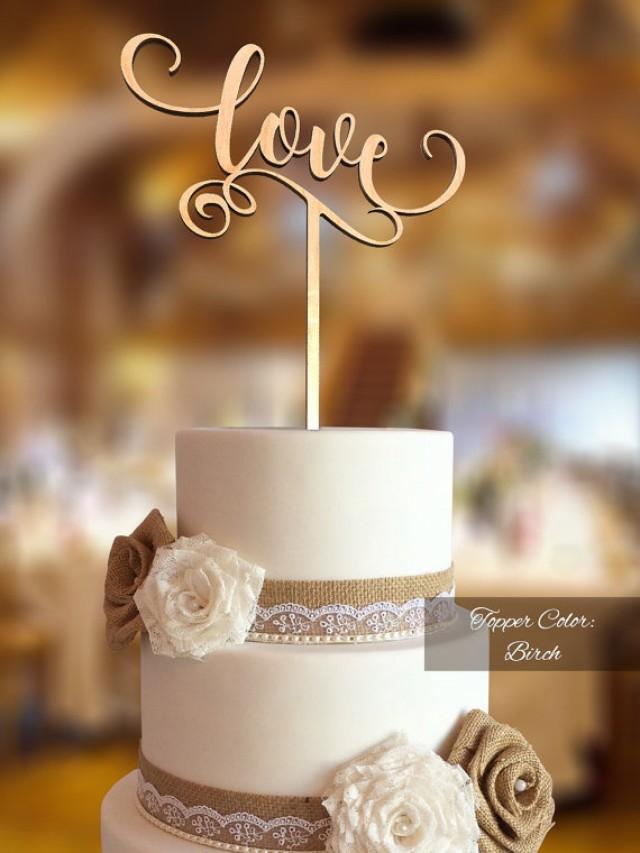 wedding photo - Love Cake Topper. Wedding Cake Topper. FNLV02. Rustic Cake Topper. Cake topper wedding. Love cake topper for wedding. Rustic topper.