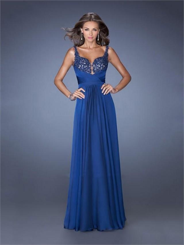 wedding photo - A-line Sweetheart Low Back Chiffon Prom Dress PD2608