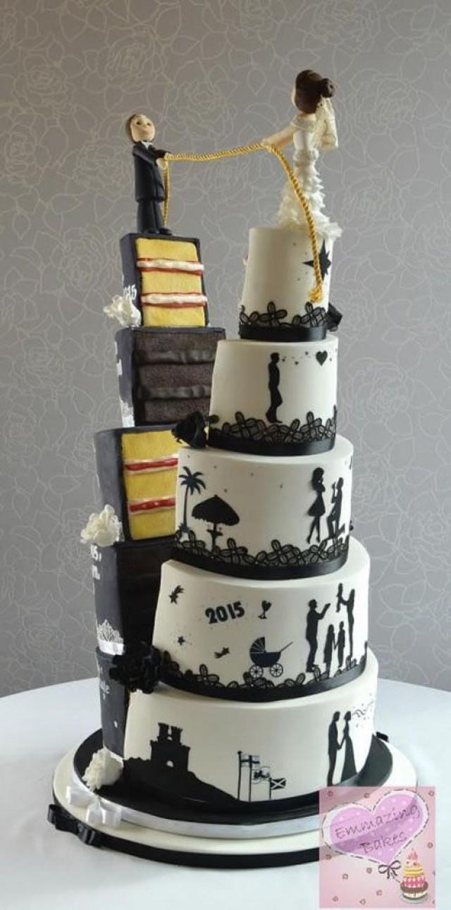 14 Seriously Amazing Wedding Cakes